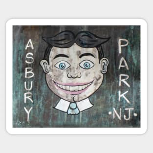 Tilly--the Asbury Park mascot Sticker